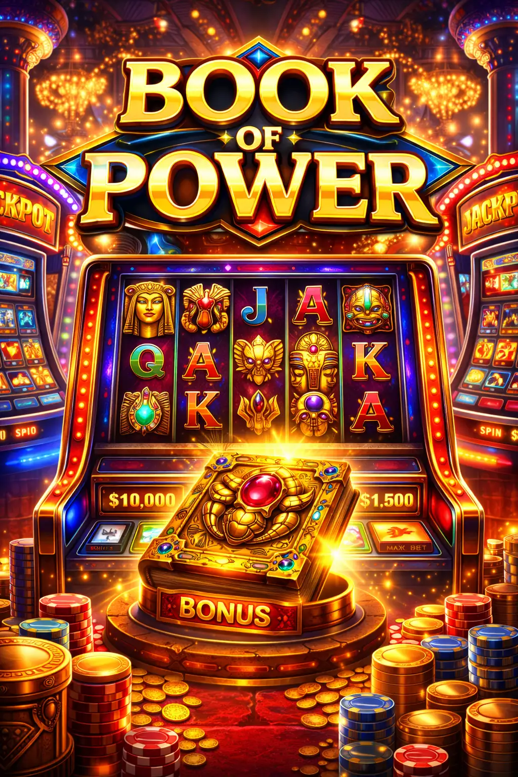 Bonusfunktioner i Book of Power